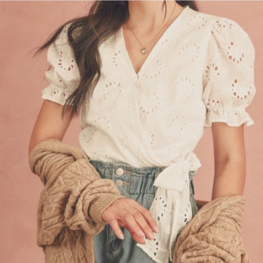 Breath of Youth “Lavender Harvest Top” in size M